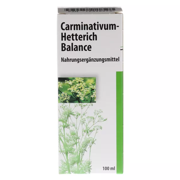 Carminativum Hetterich Balance Tropfen z 100 ml