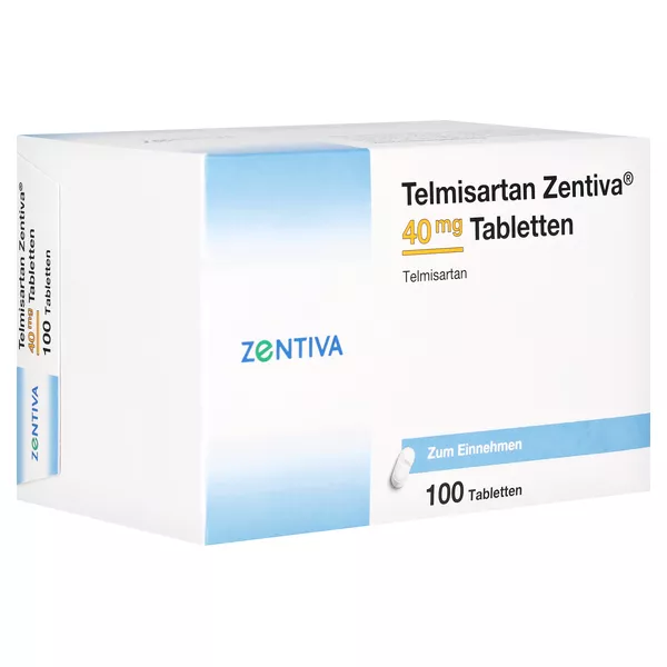 Telmisartan Zentiva 40 mg Tabletten 100 St