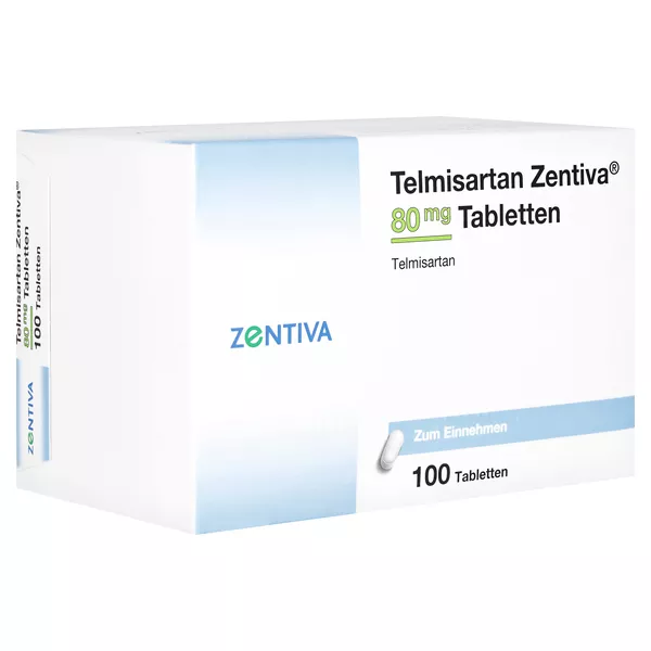 Telmisartan Zentiva 80 mg Tabletten, 100 St.