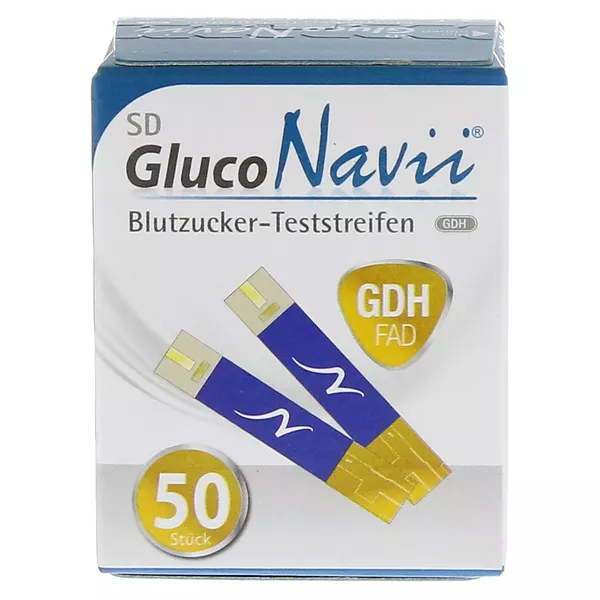 SD Gluconavii GDH Blutzucker-Teststreife, 1 x 50 St.