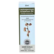 Leptospermum Scoparium D 4 Tropfen zum E 30 ml