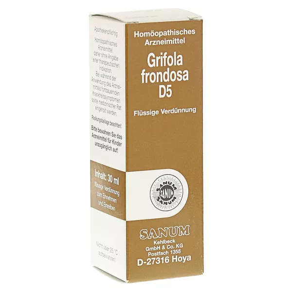 Grifola Frondosa D 5 Tropfen 30 ml