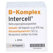 B-komplex-intercell Kapseln, 60 St.