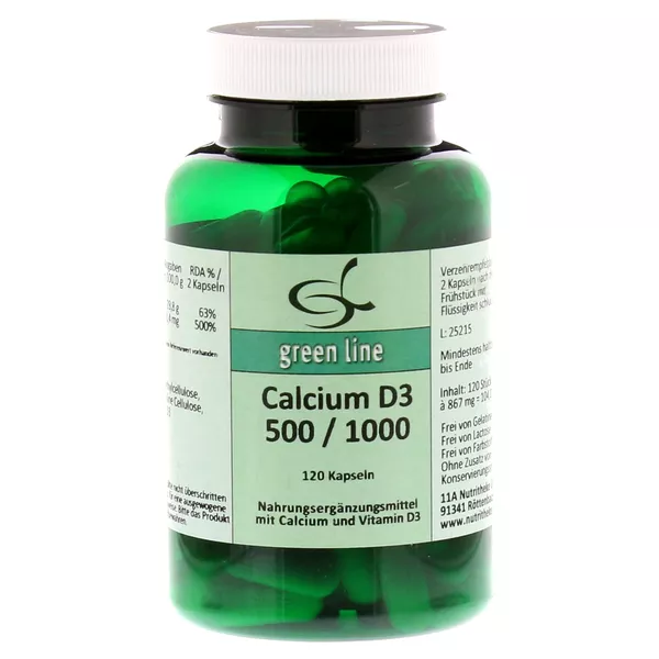 Calcium D3 Kapseln 120 St