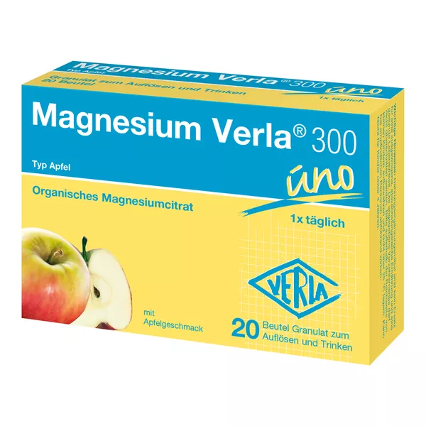 Magnesium Verla 300 Apfel Granulat 20 St