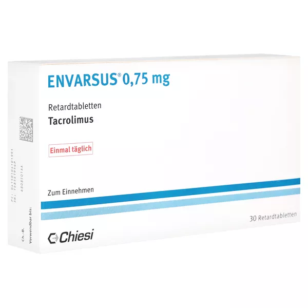 Envarsus 0,75 mg Retardtabletten 30 St