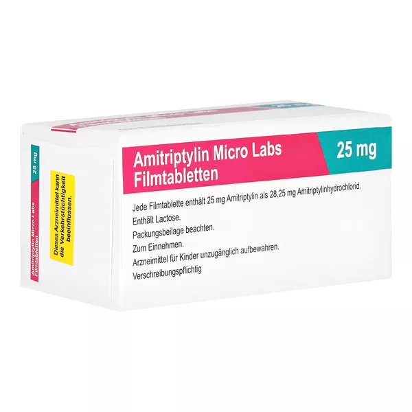 AMITRIPTYLIN Micro Labs 25 mg Filmtabletten 100 St