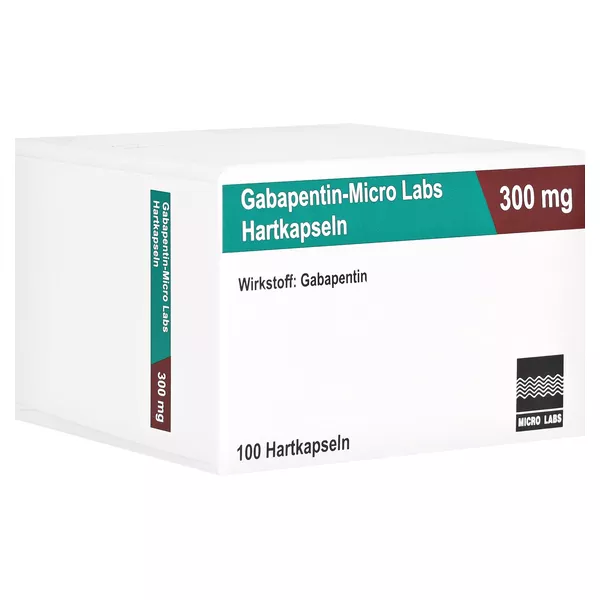 GABAPENTIN Micro Labs 300 mg Hartkapseln 100 St