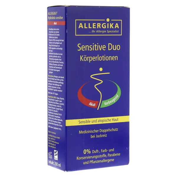 Allergika Sensitive Duo Körperlotionen 2X200 ml