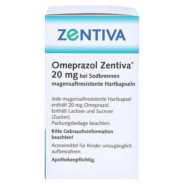 OMEPRAZOL Zentiva 20 mg 14 St