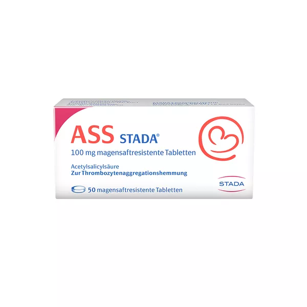 ASS STADA 100mg  Tabletten, 50 St.