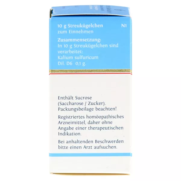 DHU Schüßler-Salz Nr. 6 Kalium sulfuricum D6 10 g