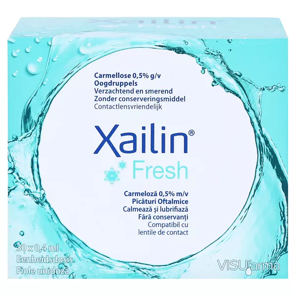 Xailin Fresh Augentropfen, 30 x 0,4 ml