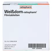 Weissdorn ratiopharm 100 St