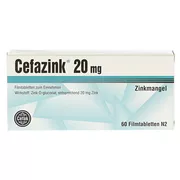Cefazink 20 mg Filmtabletten, 60 St.