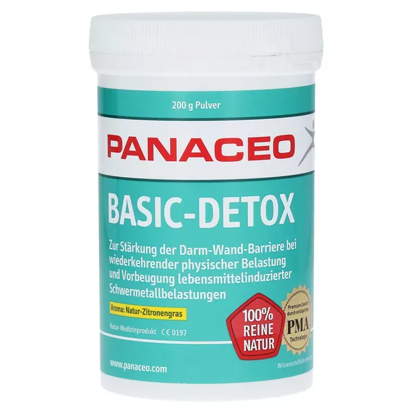 Panaceo Basic-detox Zitronengras Pulver, 200 g
