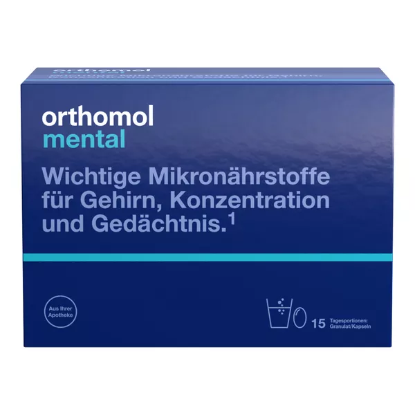 Orthomol Mental Granulat/Kapseln 1 P