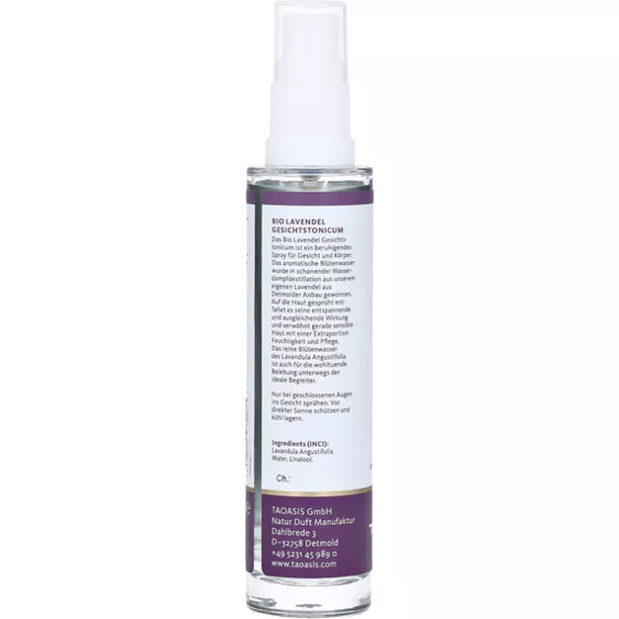 Lavendel Gesichtstonikum Bio Spray 50 ml