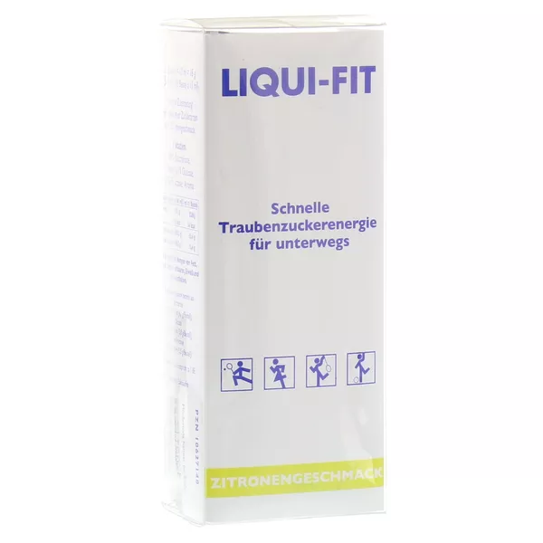 Liqui FIT Flüssige Zuckerlösung Lemon Be