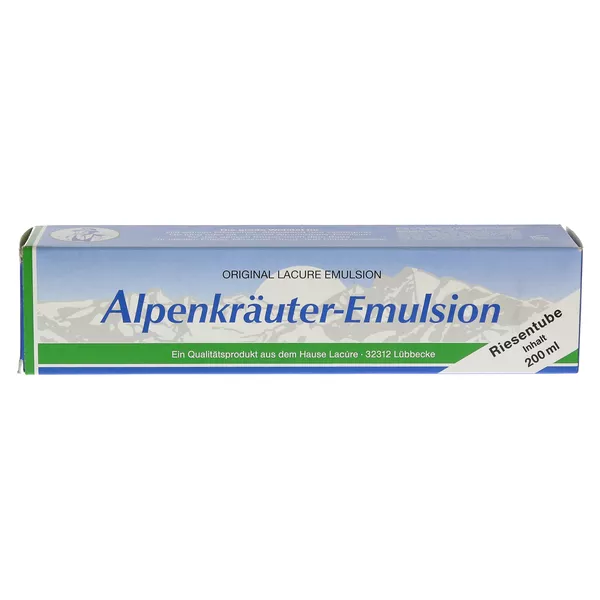 Alpenkräuter Emulsion Lacure 200 ml