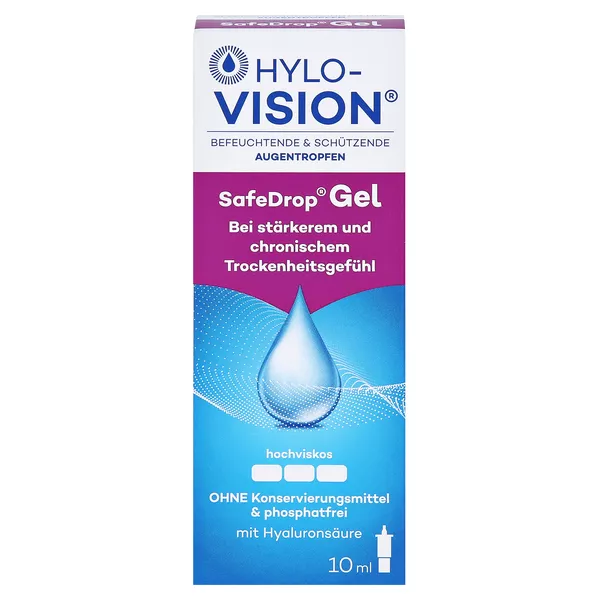 Hylo-Vision SafeDrop Gel 10 ml
