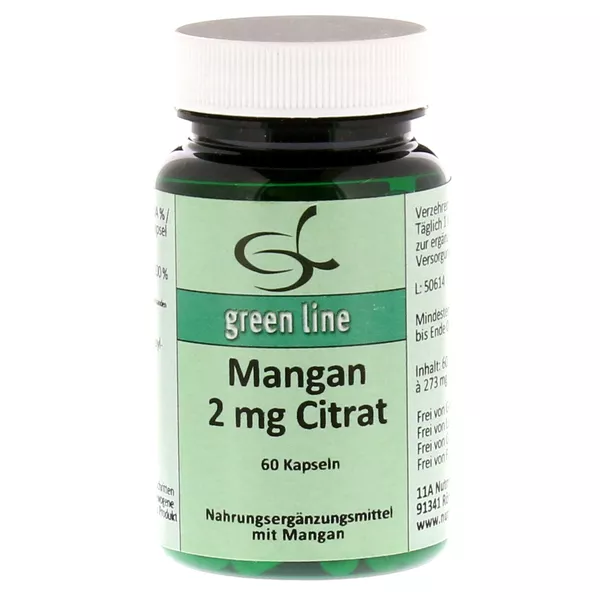 Mangan 2 mg Citrat 60 St