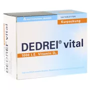 Dedrei vital 1.000 I.E. Vitamin D3 180 St
