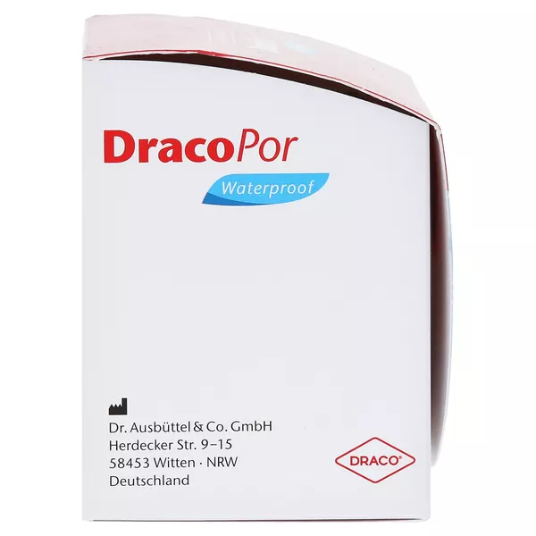 Dracopor Waterproof Wundverband 3,8x3,8 50 St