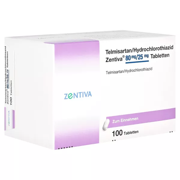 TELMISARTAN/HCT Zentiva 80 mg/25 mg Tabletten 100 St