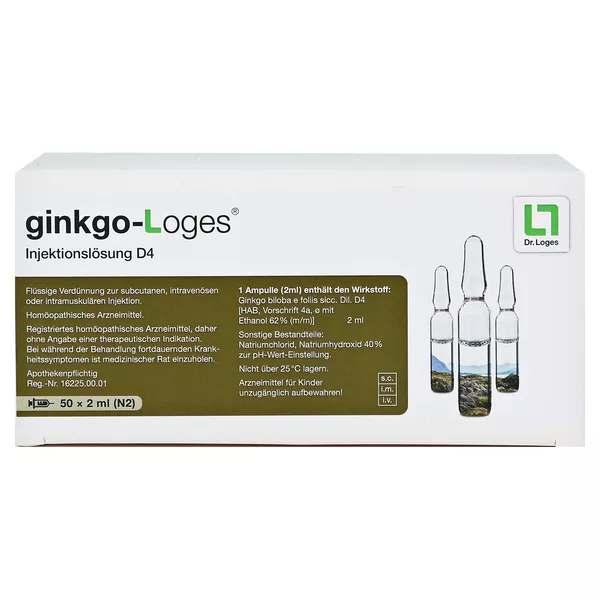 ginkgo-Loges D 4 50X2 ml