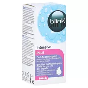Blink Intensive Tears PLUS Gel-Augentrop 10 ml