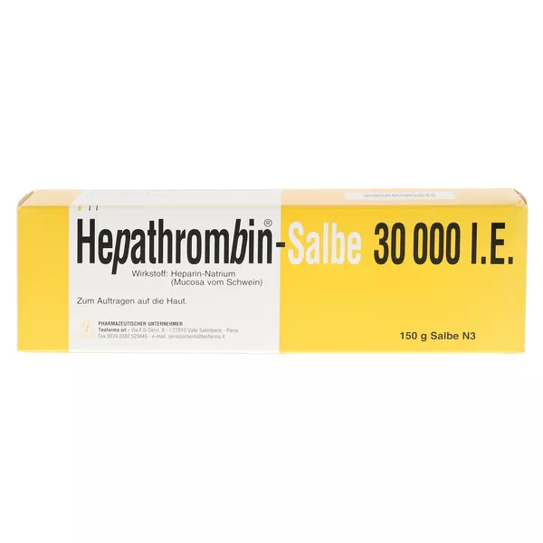 Hepathrombin Salbe 30.000 150 g