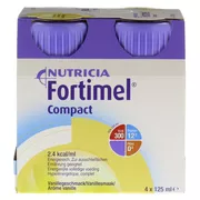 Fortimel Compact 2.4 Vanillegeschmack 8X4X125 ml