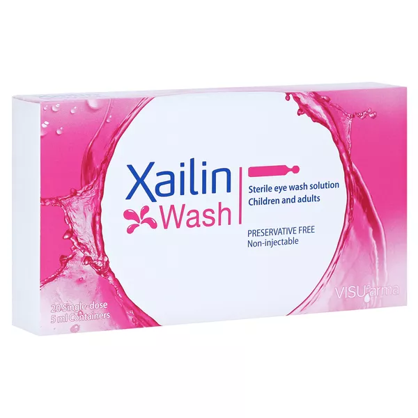 Xailin Wash Augenspüllösung in Einzeldos 20X5 ml