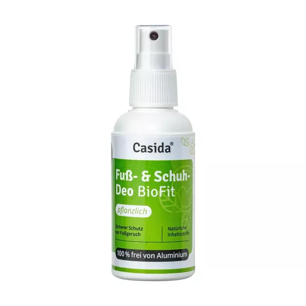 Casida Fuß- und Schuhdeo BioFit Pflanzlich 100 ml