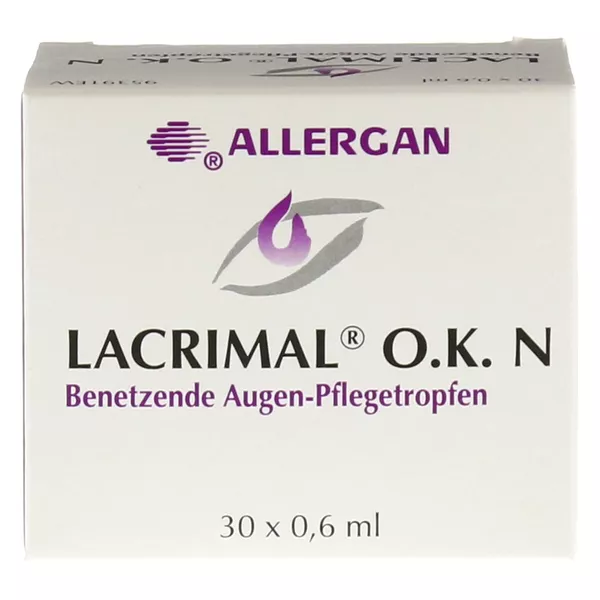 Lacrimal O.K. N Augentropfen 30X0,6 ml