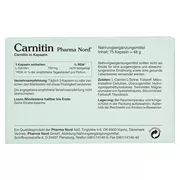 Carnitin Pharma Nord Kapseln 75 St