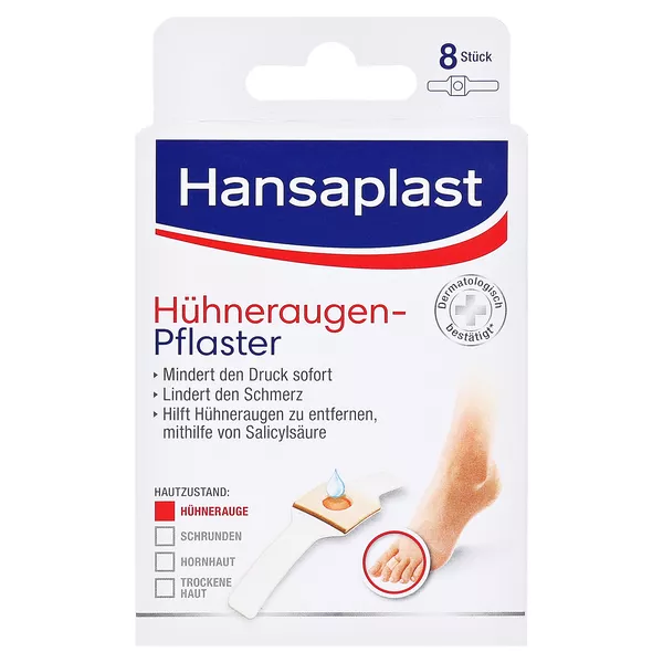 Hansaplast Hühneraugen-Pflaster 8 St