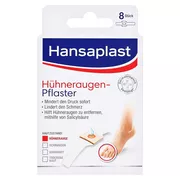 Hansaplast Hühneraugen-Pflaster 8 St