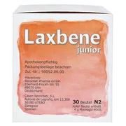 Laxbene junior 4 g Erdbeer 30X4 g