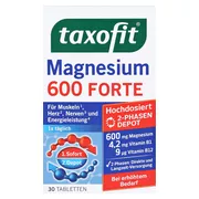 Taxofit Magnesium 600 FORTE Depot Tablet 30 St