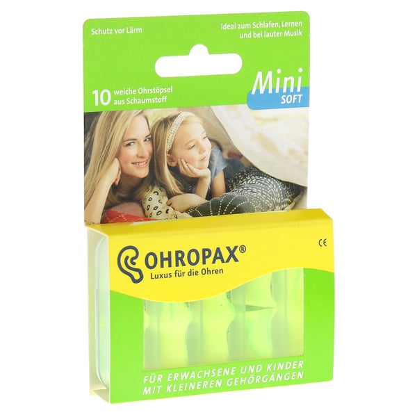 Ohropax mini soft Schaumstoff-Stöpsel 10 St