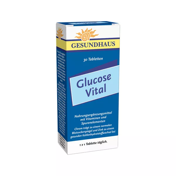 Gesundhaus Glucose Vital 30 St