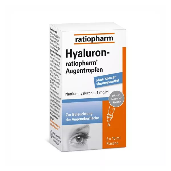 Hyaluron ratiopharm, 2 x 10 ml