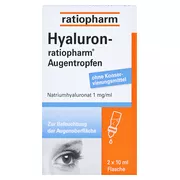Hyaluron ratiopharm, 2 x 10 ml