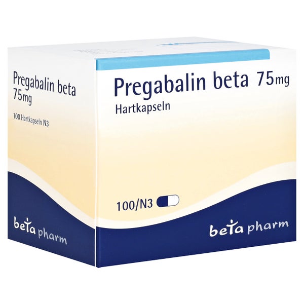 Pregabalin beta 75 mg Hartkapseln 100 St