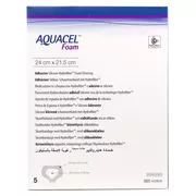 Aquacel Foam Adhäsiv Sakral 21,5x24 cm V 5 St