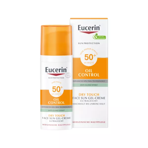 Eucerin Oil Control Face Sun Gel-Creme LSF 50+ 50 ml