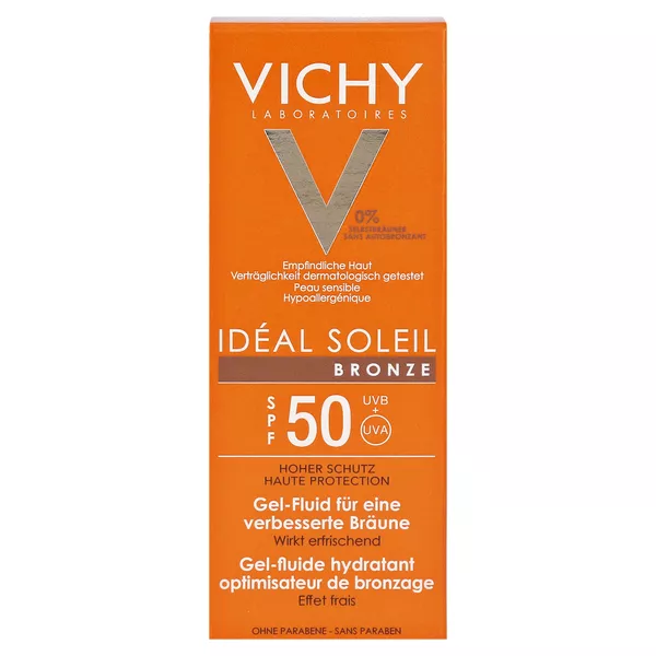 Vichy Idéal Soleil Bronze Gel-Fluid LSF 50 50 ml