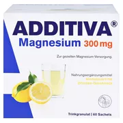 Additiva Magnesium 300mg Sachets Trinkgranulat 60 St